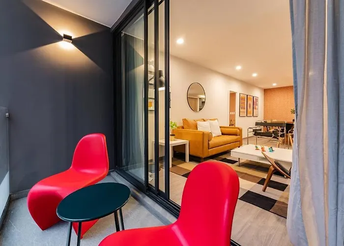 Apartamento Bauhaus Concept: New Building With Roof & Gym *